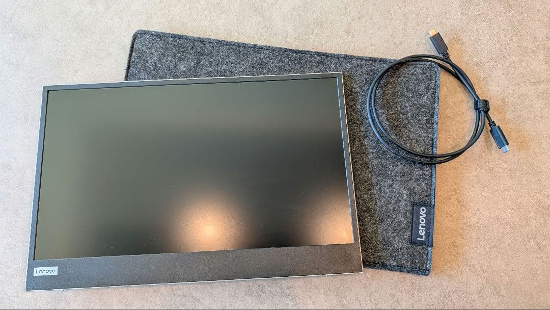 【中古美品】 Lenovo モバイルモニター15.6型 2025年製造