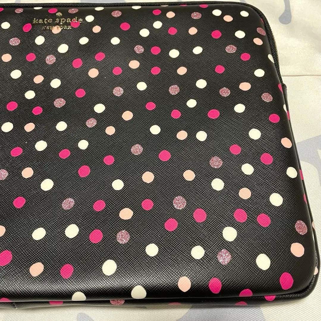 【匿名発送】ケイトスペード 水玉柄 15インチ対応 ノートPCケース 新品未使用