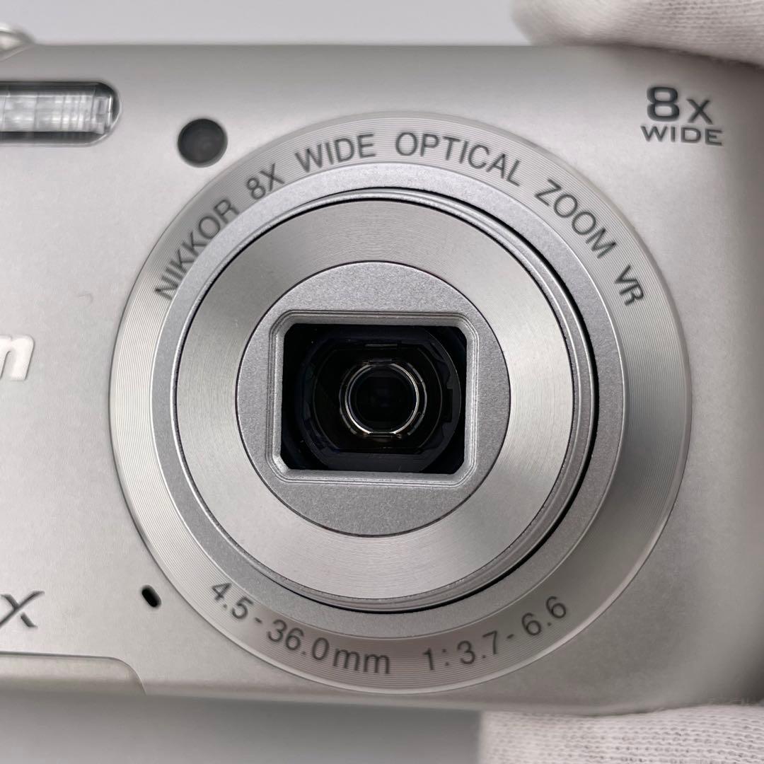 実写美⭕️美品【動作確認済】Nikon COOLPIX A300 シルバー