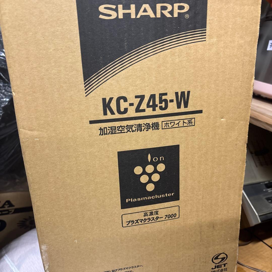 SHARP KC-Z45-W 加湿空気清浄機 プラズマクラスター7000 完動品