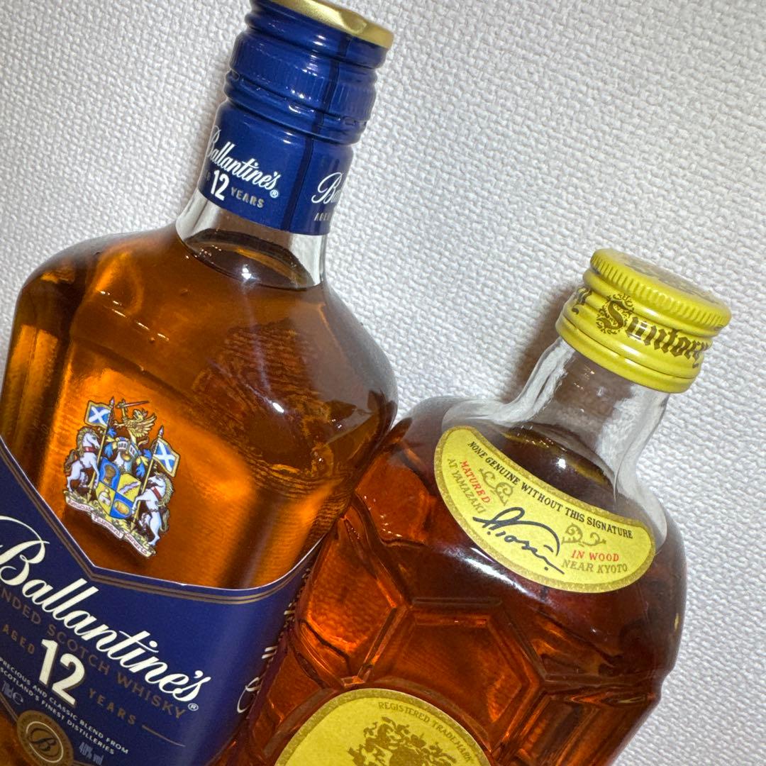 終売品2本セット　復刻角　KOTOBUKIYA バランタイン12年　ウイスキー