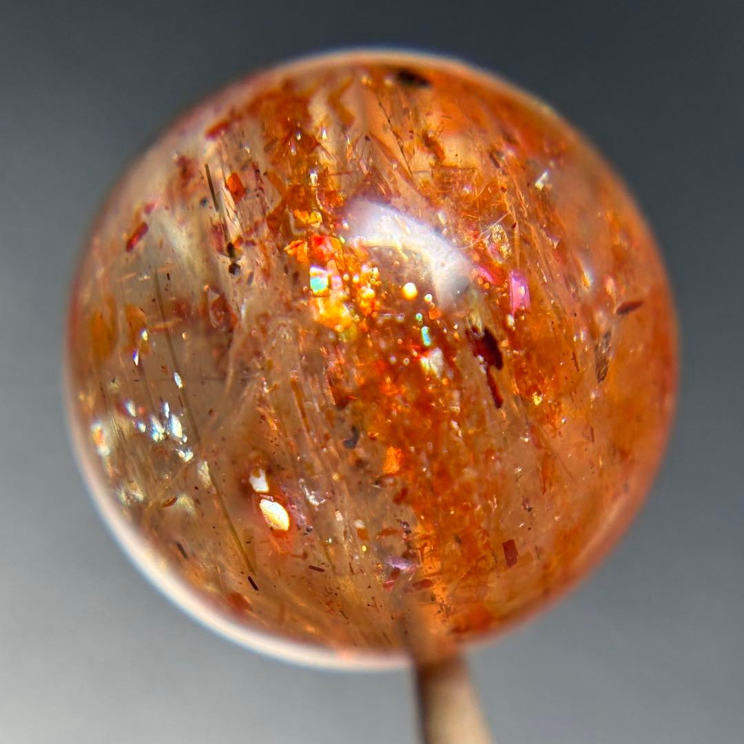 極上 ギラギラ アルーシャサンストーンＫ863