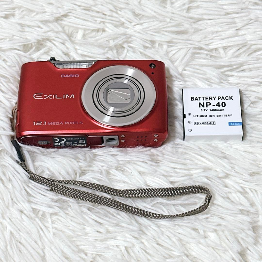 【極美品】CASIO EXILIM 12.1 EX-Z450 デジカメ レッド