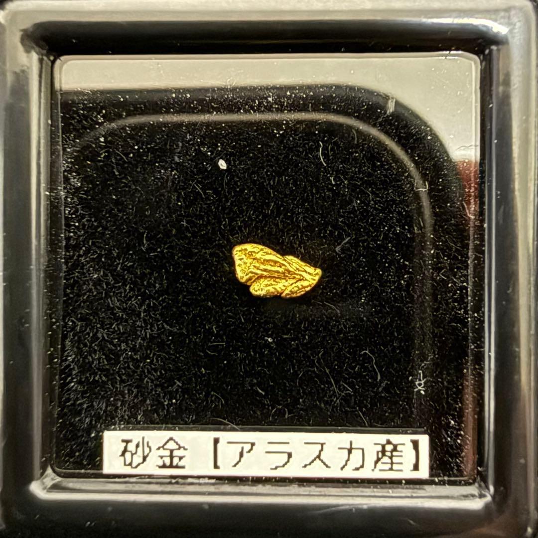 ヤ*ト様 砂金 特大 天然物 【アラスカ産】#110鑑定済 0.15ｇ